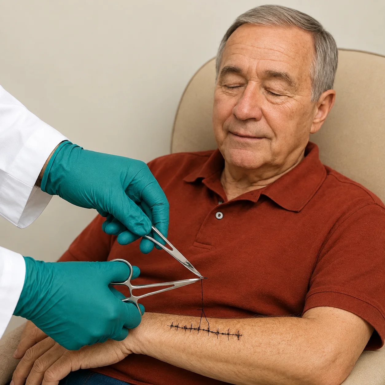 STITCH REMOVAL